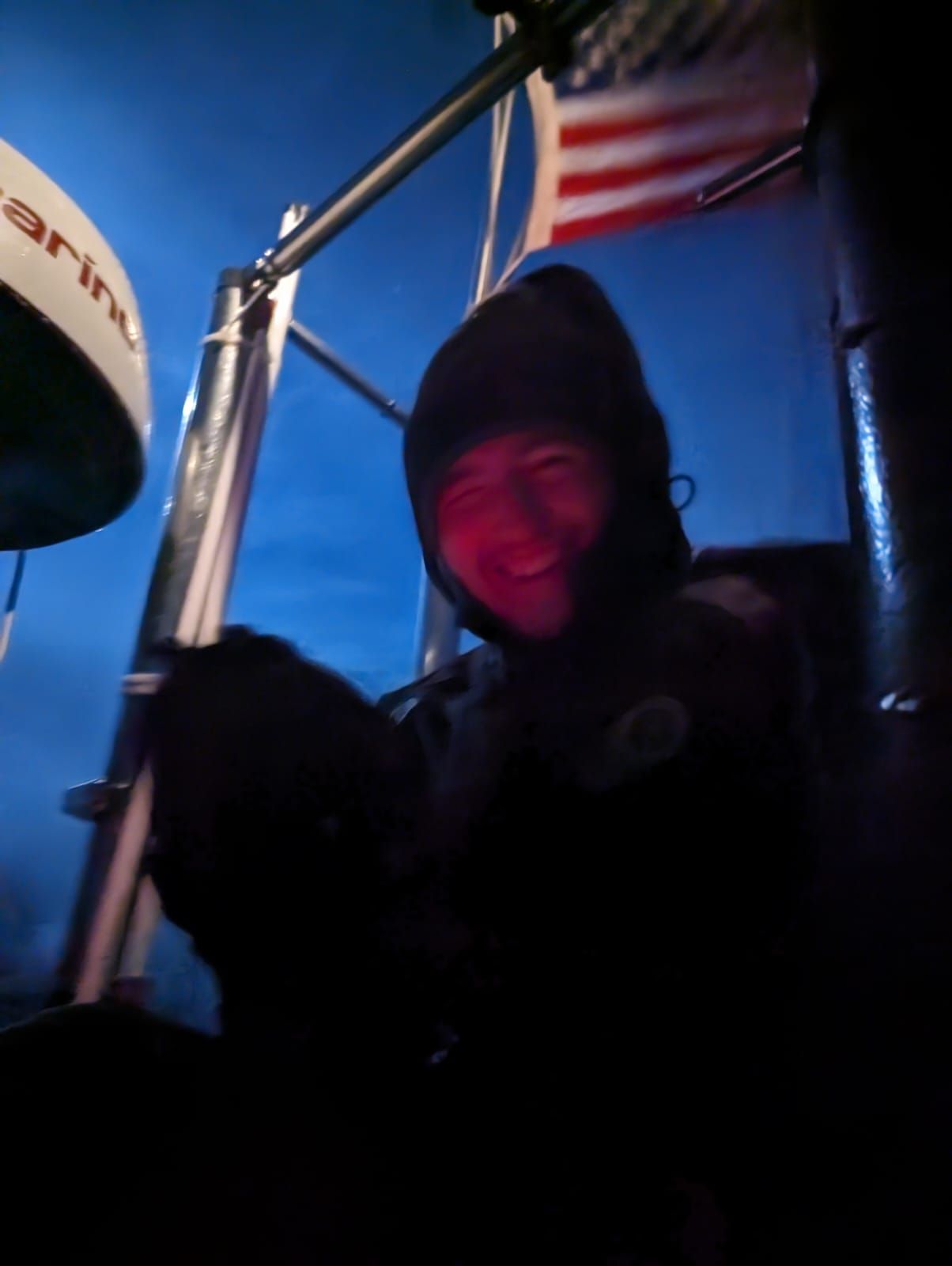 Inbound transit from deployment to Norfolk, VA (December 2023)